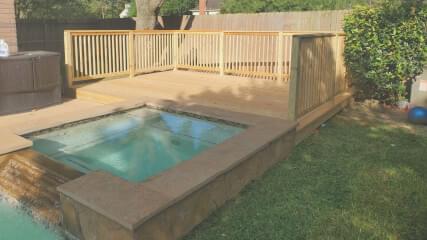  Deck pool ideas in Kingwood, Tx